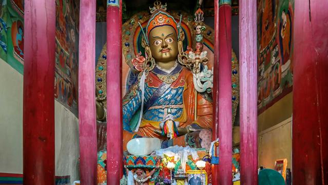 Hemis Monastery ist die grösste Monastic Institution in Ladakh, ganz im Norden von Indien